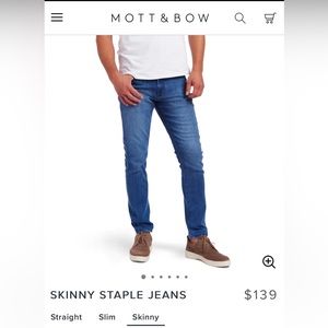 Mott and bow 32x 32 skinny jeans